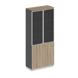 Шкаф для документов двери стекло Speech Cube (90x40x203.4) СИ 308 ДС АР ДС/ХР в Черкесске