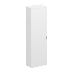 Шкаф для одежды Комфорт КФ, белый премиум (60x38x200) К.517 БП в Черкесске