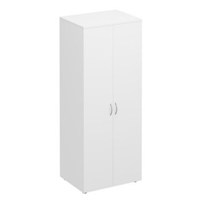Шкаф для одежды Комфорт КФ, белый премиум (80x60x200) К 512 БП в Черкесске
