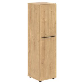 Шкаф узкий средний с глухой дверью LOFTIS Дуб Бофорд LMC 40.1 (400х430х1517) в Черкесске