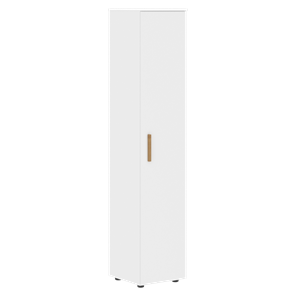 Высокий шкаф с глухой дверью колонна FORTA Белый FHC 40.1 (L/R) (399х404х1965) в Черкесске