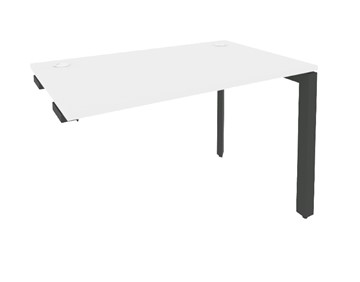 Приставной стол к тумбе O.MP-SPR-2.7 Антрацит/Белый бриллиант в Черкесске