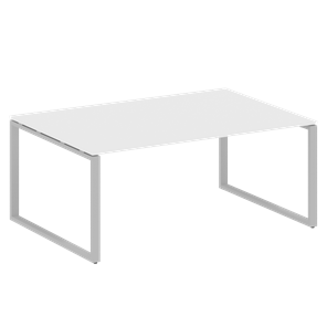 Конференц-стол для переговоров БО.ПРГ-1.5 (Серый/Белый) в Черкесске