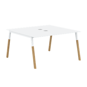 Переговорный стол FORTA Белый-Белый-БукFWST 1313 (1380x1346x733) в Черкесске