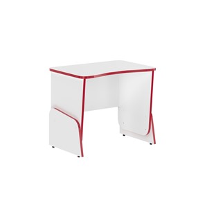 Стол для компьютера Skill STG 7050, Белый/ Красный в Черкесске