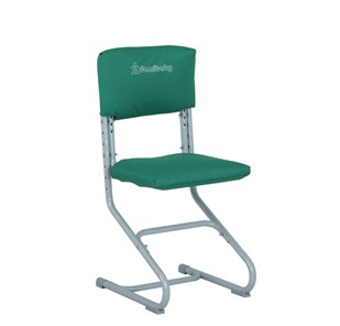 Набор чехлов на спинку и сиденье стула СУТ.01.040-01 Зеленый, ткань Оксфорд в Черкесске