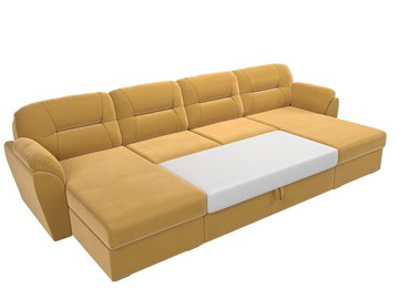 П-образный диван Бостон, Желтый (микровельвет) в Черкесске - предосмотр 8