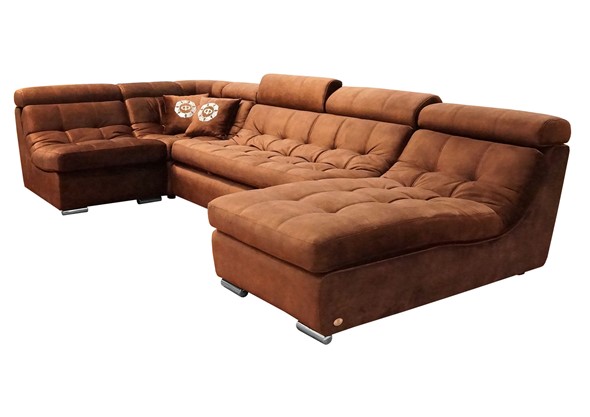П-образный диван F-0-M Эко (ПС+УС+Д2+Д4) в Черкесске - изображение