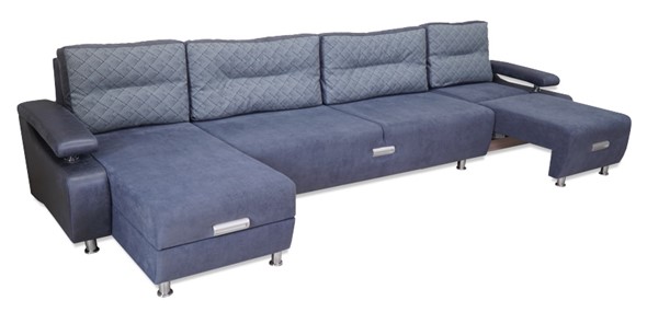 П-образный диван Престиж-15 микс в Черкесске - изображение