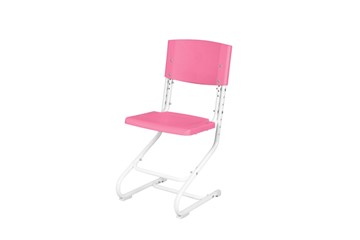 Детский стул СУТ.01 Пластик (рост от 130 см), Розовый в Черкесске