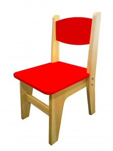 Детский стул Вуди красный (H 260) в Черкесске