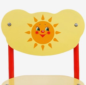 Детский стул Солнышко (Кузя-СОЛ(1-3)ЖКр) в Черкесске - предосмотр 1
