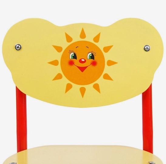 Детский стул Солнышко (Кузя-СОЛ(1-3)ЖКр) в Черкесске - изображение 1