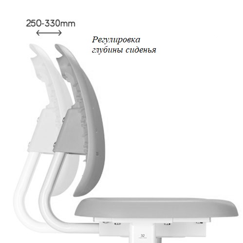 Парта растущая + стул Piccolino III Grey в Черкесске - изображение 1
