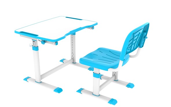 Растущая парта + стул Olea blue в Черкесске - изображение