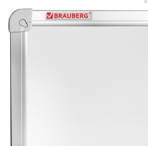 Доска магнитно-маркерная BRAUBERG 100х150 см, алюминиевая рамка в Черкесске - предосмотр 3