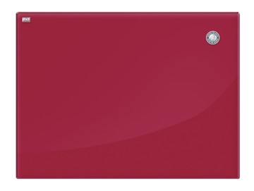 Магнитно-маркерная стеклянная доска 2х3 OFFICE TSZ86 R, 60x80 см, красная в Черкесске - предосмотр