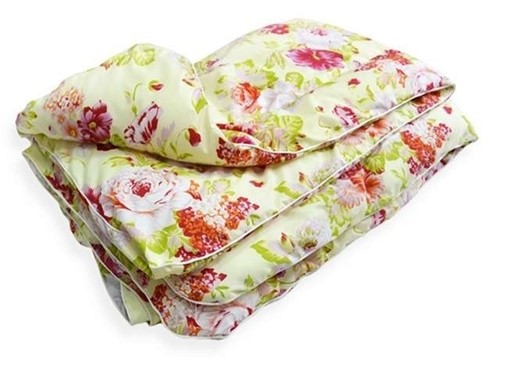 Стеганое одеяло ЭКОНОМ в вакуумной упаковке, полиэстер в Черкесске - изображение