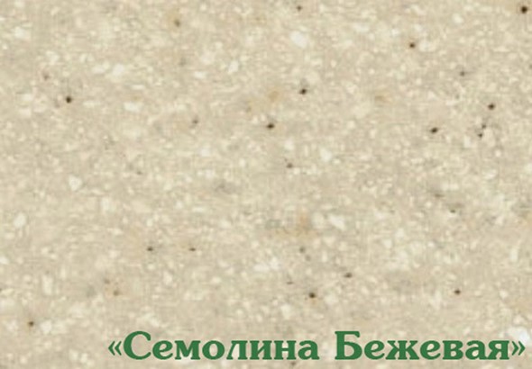 Панель пристеночная 3000*600*6мм ЛД 289010.000 Семолина бежевая в Черкесске - изображение